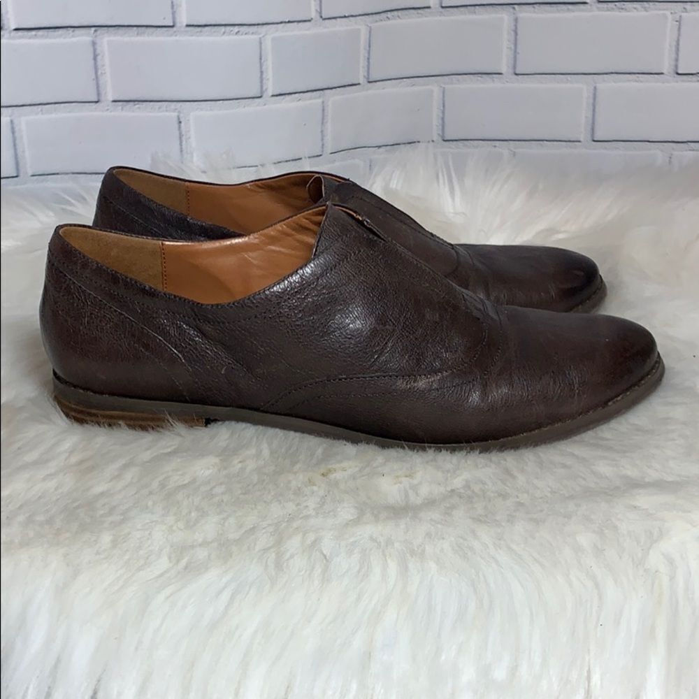 Arturo Chiang Distressed Leather Lucindas Sz 8.5 - Picture 5 of 8